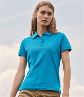 Fruit of the Loom Lady Fit Premium Pique Polo Shirt